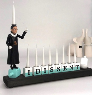 RBG menorah