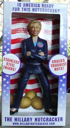 the Hillary Clinton nutcracker